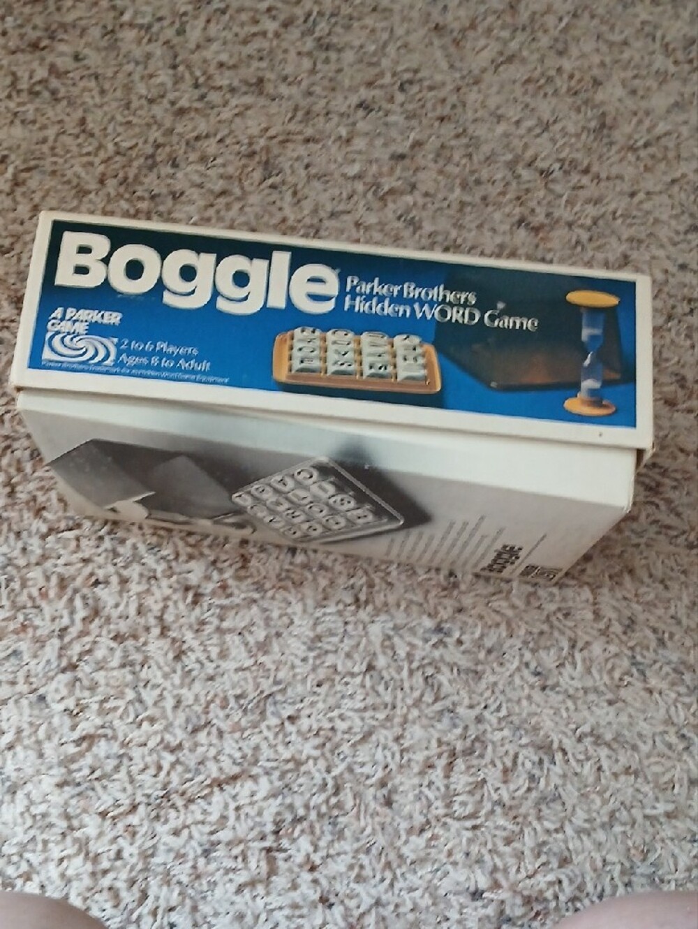 Parker Brothers Boggle Word Game - Blue - Picture 2 of 6
